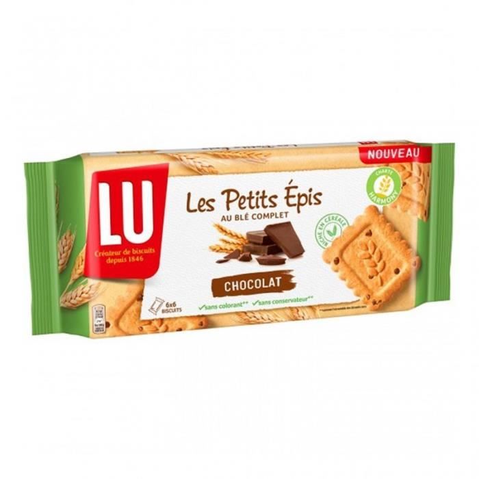 LU Les Petits Épis au Blé Complet Chocolat 300g (lot de 6)