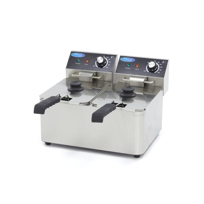 Friteuse Double 4 + 4L