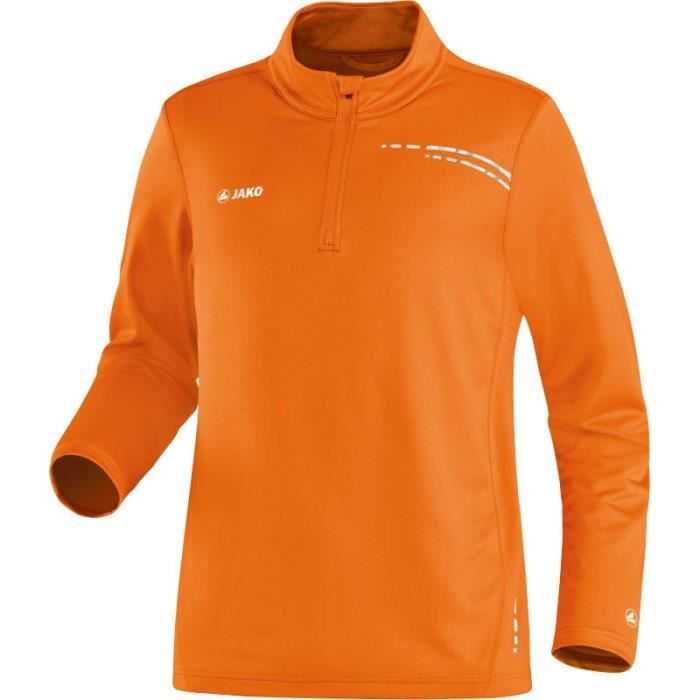 Jako - Maillot manches longues Zip Top Speed orange