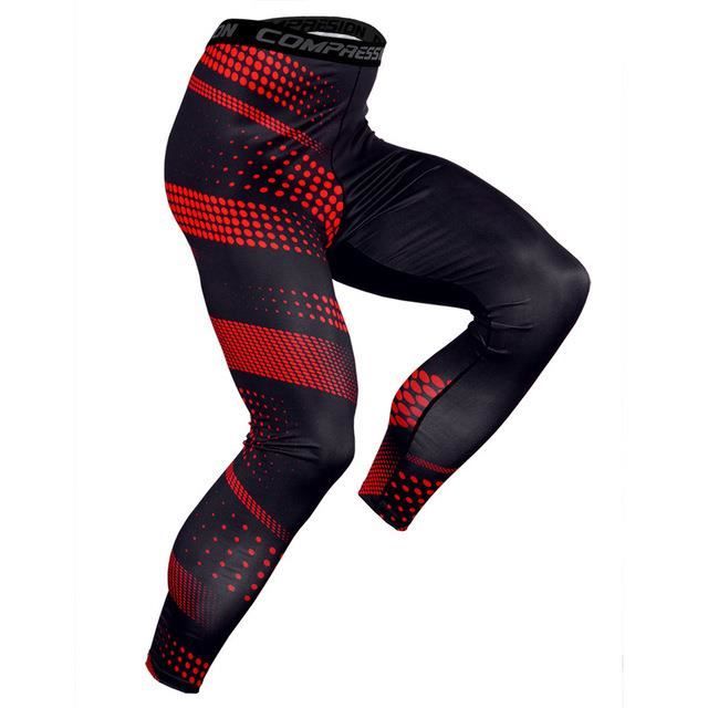 Pantalons de Compression pour hommes à séchage rapide vêtements de Sport collants de course pour hommes