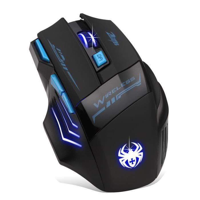 Sannysis arrivée de nouveaux 2400DPI réglable souris optique sans fil Souris Gamer souris d'ordinateur Gaming Mouse pour PC portable