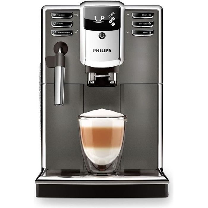 Philips Serie 5000 cafetière Electrique, 1.8 liters, Anthracite - EP5314/10