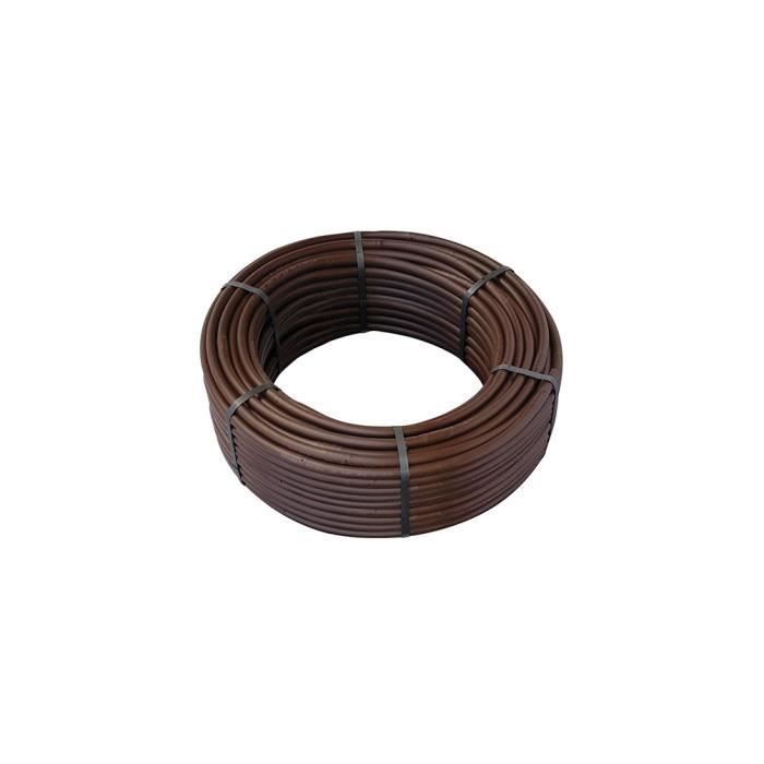 Tuyau à goutteurs incorporés (2 l/h - 33 cm) D. 13/16 mm, long. 50 m - PRA/MIR.0091 - Ribiland