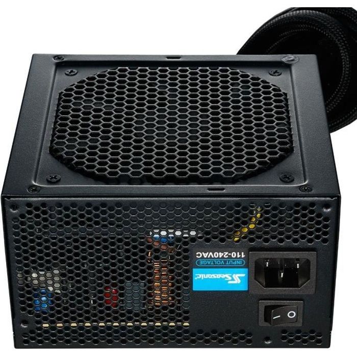 Seasonic S12III-650 80+ 80PLUS Bronze - Alimentation 650W ATX/EPS 12V - 80PLUS Bronze ( Catégorie : Alimentation PC )