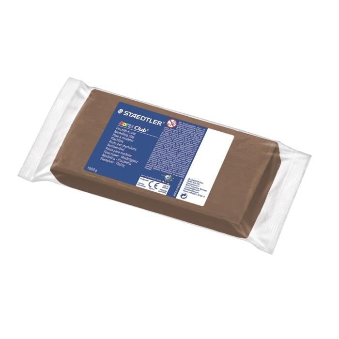 STAEDTLER Pain Pâte à Modeler 1000g Marron
