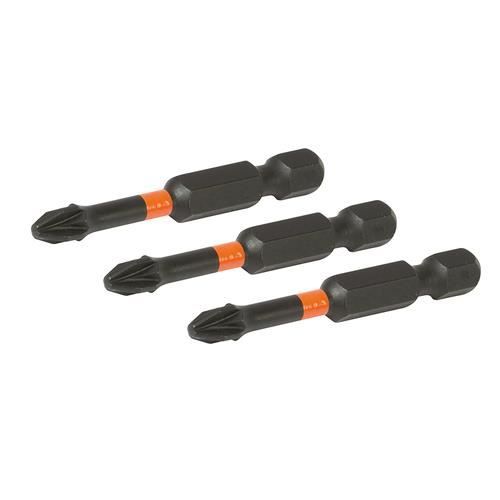 Triton 826382 - Lot de 3 embouts de vissage impact Phillips