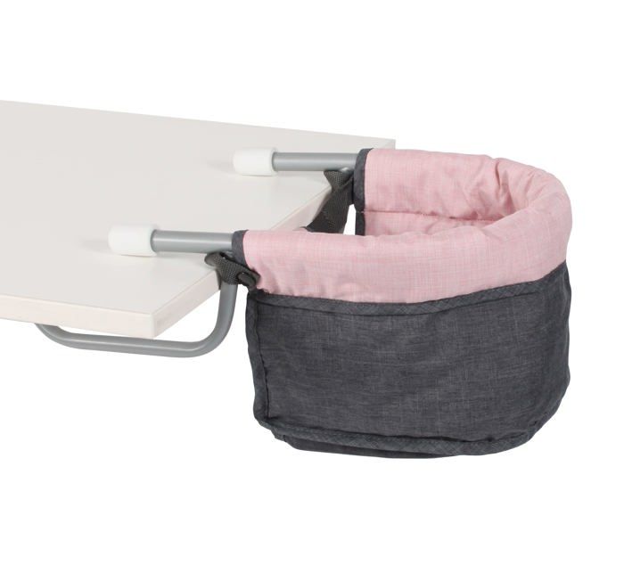 Chaise Haute pour Poupée - Bayer Chic - 735-81 - Anthracite et Rose - Jusquà 60 cm - 42x26x20 cm Chaise Haute pour Poupée - Bayer Chic - 735-81 - Anthracite et Rose - Jusquà 60 cm - 42x26x20 cm