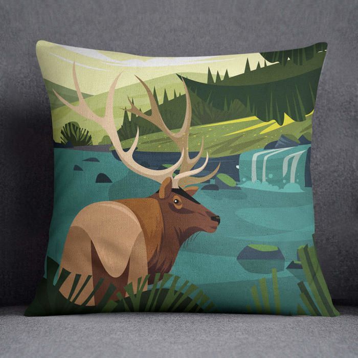 BonaMaison Pattern Casuale Fodera Per Cuscino Cotone E