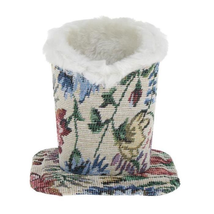 Boho Decor Support à lunettes en peluche – Doublé pour plusieurs lunettes, bureau et chambre à coucher, Vert, M