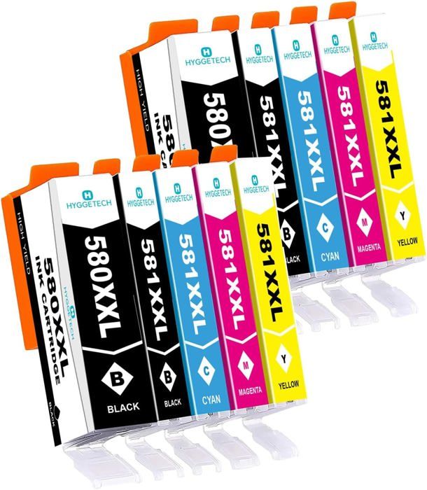 D&C CLI-581 XXL Compatible Cartouches D'encre Remplacement Pour Canon