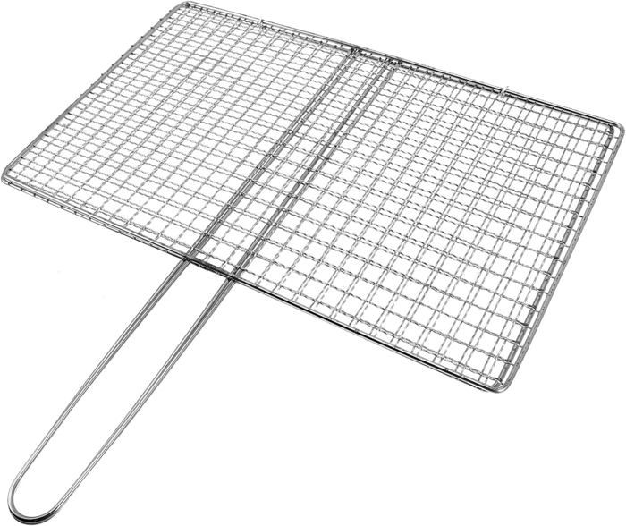 2 Paniers Grill Roulants Barbecue Avec Accessoires - Poignée Bois, Fourche Et Socle - Cuisson Cylindrique Pratique