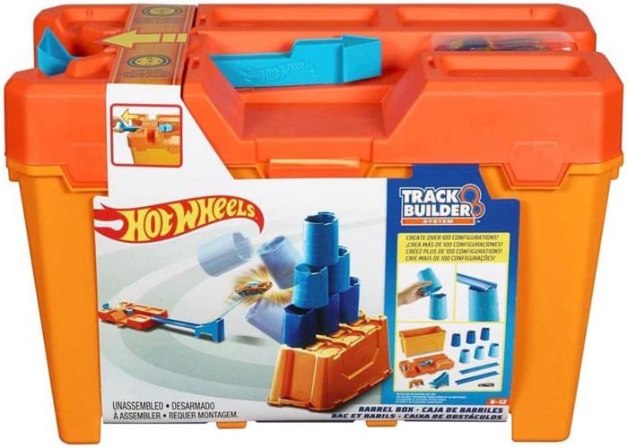Circuit et véhicule Hot Wheels Cascade Grand Huit 2 pistes pas cher