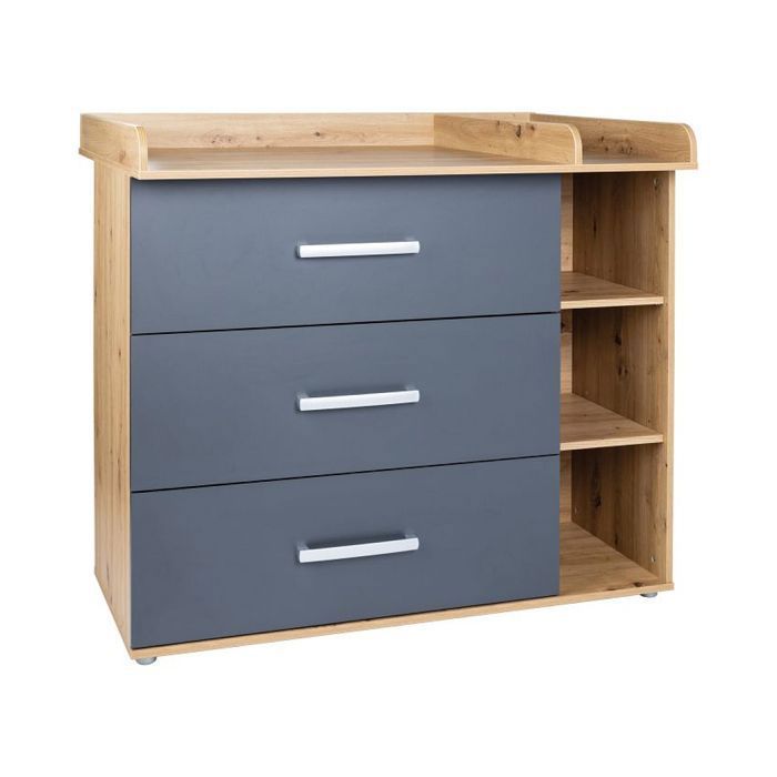 Meubles Alessio Lit table à langer - ARTHURBERNDT - Beige - MDF