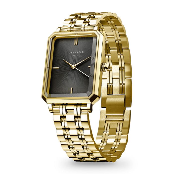 Montre femme - ROSEFIELD - Octagon XS - Acier - Noir - Chic