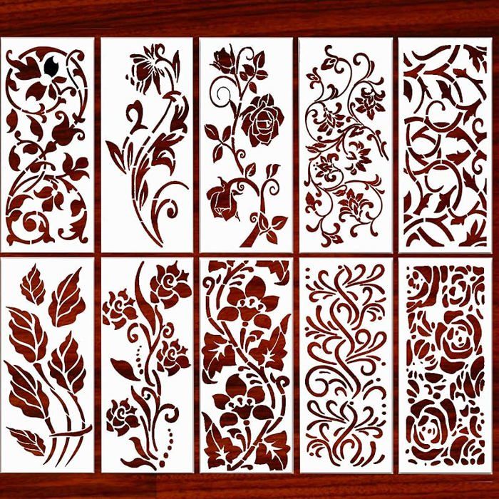 Pochoir Pour Peinture Sur Mur