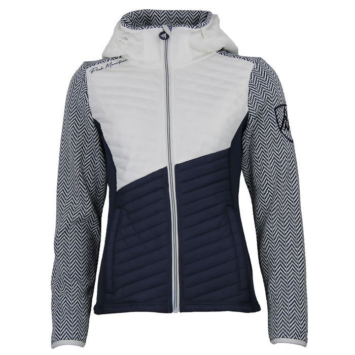 Blouson polaire à empiècements matelassés femme Peak Mountain Amir