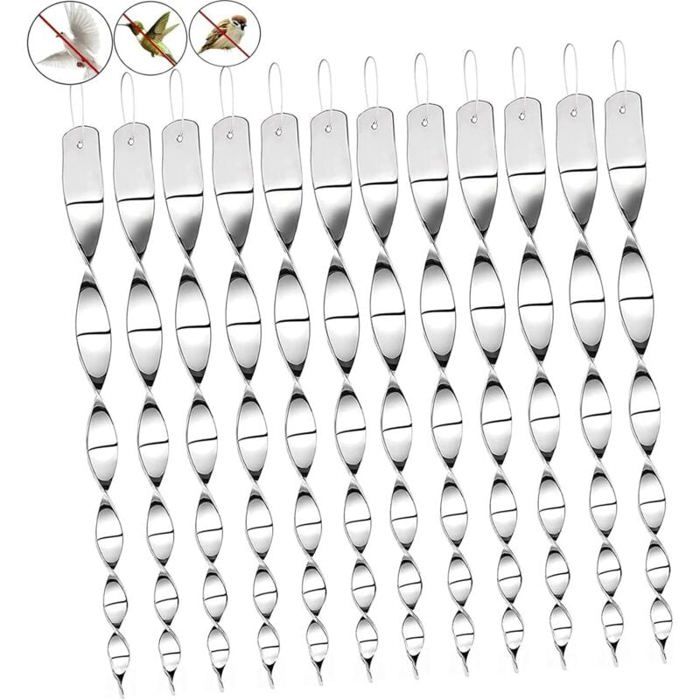 Répulsif Oiseaux,12 Pièces Réfléchissantes Répulsives,Répulsif Pigeons — free download