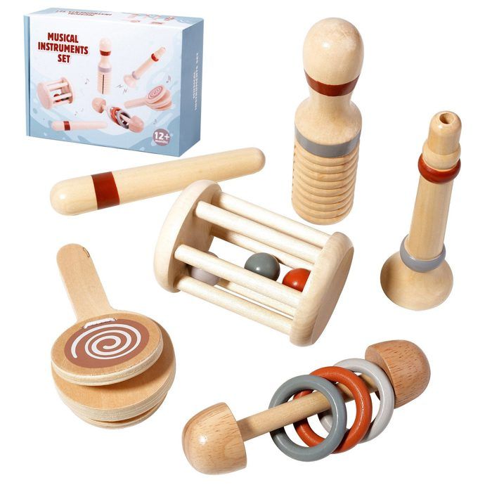 XIAPIA Jouet Musical Crocodile – Piano + Xylophone 2 En 1 – Bois Durable – Dès 1 An – Cadeau Anniversaire