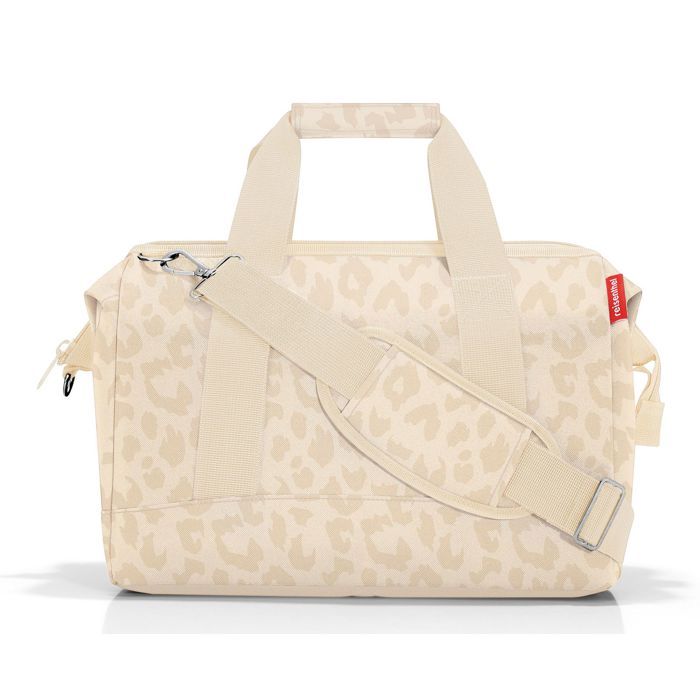 reisenthel Sac à épaule jaune clair beige pour femme et homme - Allrounder M Leo Vanilla 346141