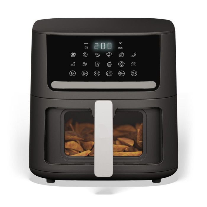 Air fryer Friteuse XL sans huile à air chaud 65L 12 programmes 1600W