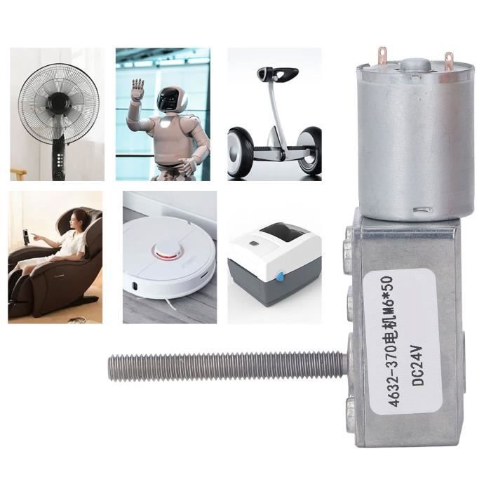 Moteur CC 12V/24V 30W - 3500/7000 Tr/min - Aimant Permanent - Pour Générateur DIY, Machine Barbe à Papa
