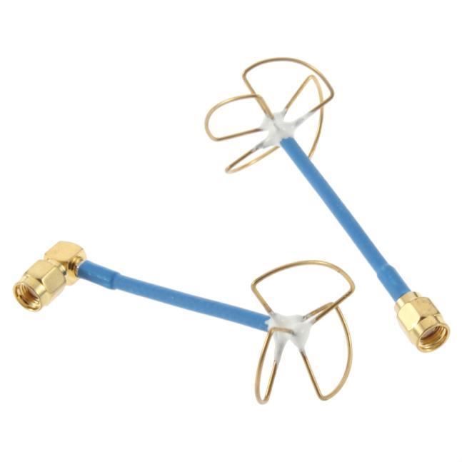 Fpv 5 8ghz Clover Leaf Circulaire Polarized D Antenne A Gain Eleve Set Aerienne W Rp Sma A55 Achat Vente Piece Detachee Drone Cdiscount