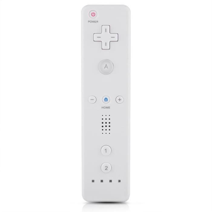 manette de jeu Manette de jeu avec manette de jeu analogique pour console WiiU / Wii fonction de détection triaxiale accessible aux personnes de tous âges et de tous niveaux. Manette de jeu Noir 