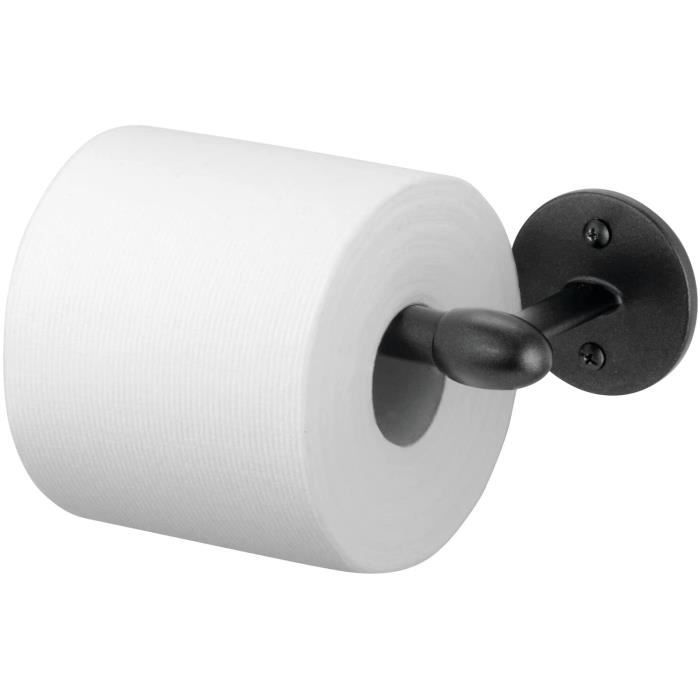 Distributeur de papier toilette en métal blanc pour rouleaux