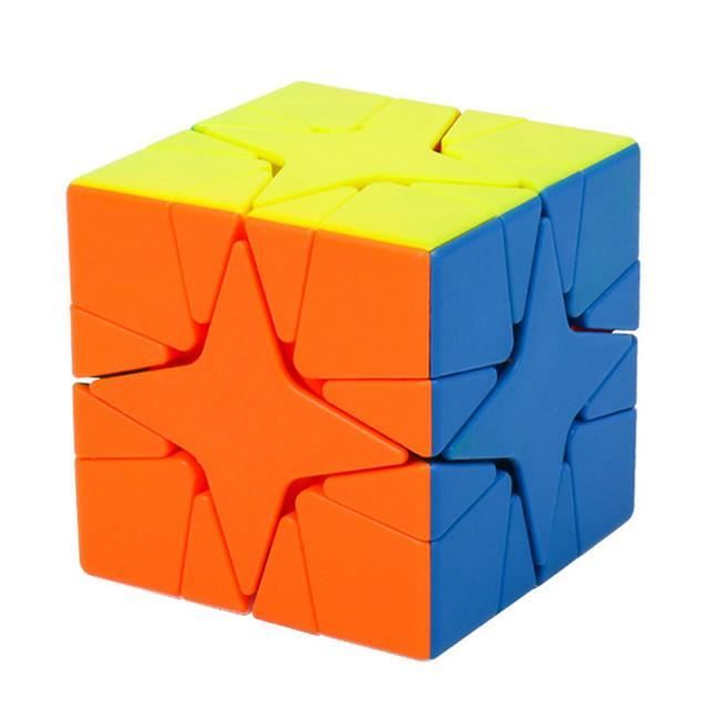GAN356ME Speed Cube Magnétique 3x3 – Revêtement UV – GES Pro+ – 48 Aimants – Sans Autocollant – Cadeau Enfant/Adulte