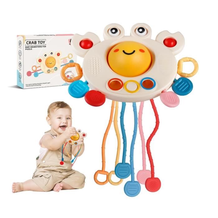 Bebe 6 Mois, Sensoriel Jouet Cadeau Bebe 1 an 2 Ans, Jouet Eveil