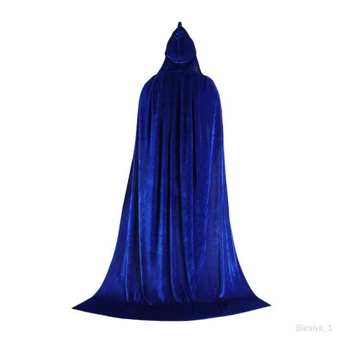 Elsa Robe pour Filles Enfants Robe de Princesse avec Cape Costume de Cosplay d'Halloween Déguisement de Fête d'Anniversaire