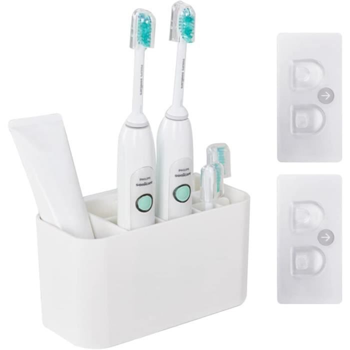 Porte-brosse à Dents Automatique, Distributeur De Dentifrice Par Induction, Noir/blanc, Neuf