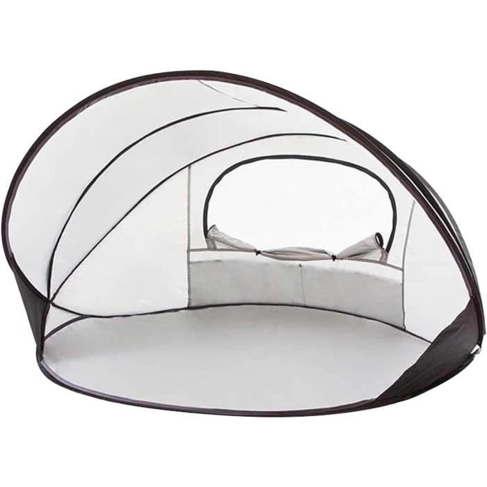 Tente Pop-Up Solaire 2/3 Personnes – Montage Instantané – Camping Plage
