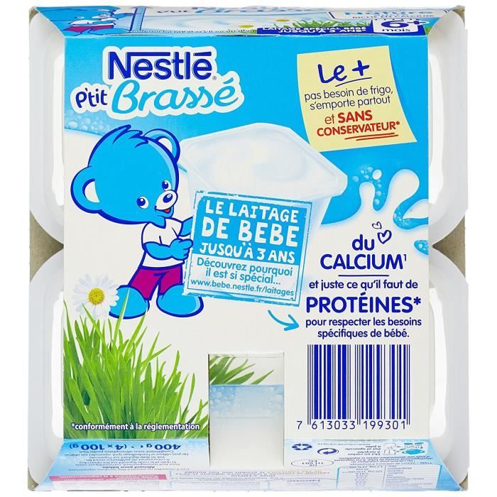 Nestle Bebe P Tit Brasse Nature Laitage Des 6 Mois 4 X 100g Lot De 6 Achat Vente Dessert Lacte Nestle Bebe P Tit Brasse Nature Laitage Des 6 Mois 4 Nestle Bebe P Tit Brasse Nature Laitage Des 6 Mois 4 X 100g Lot De 6 Achat Vente Dessert Lacte Nestle Bebe P Tit Brasse Nature Laitage Des 6 Mois 4