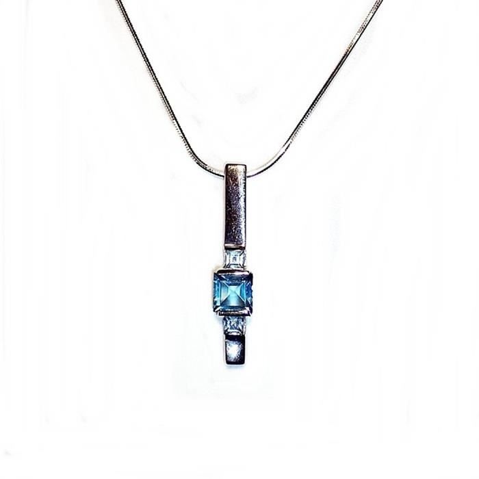 18k choker en or blanc [586]