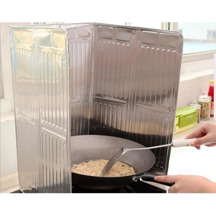 plaque anti projection deflecteur d huile de cuisine creative cuisson deflecteur chaud resistant aux eclaboussures achat vente ecran anti projection cdiscount