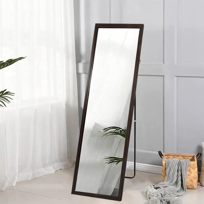 Miroir Sur Pied IKEA En Bois - 180 X 50 Cm, Couleur Beige, Comme Neuf