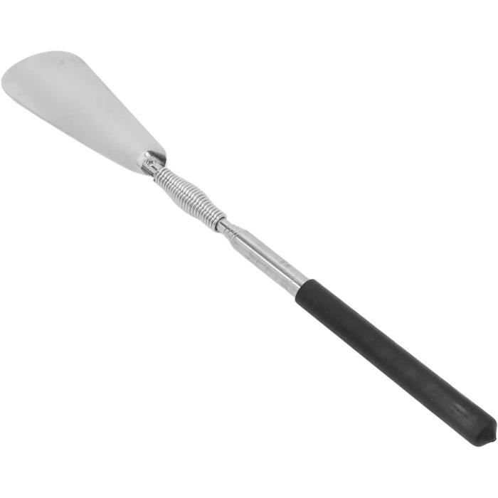 Chausse-pied en métal 70 cm en argenté