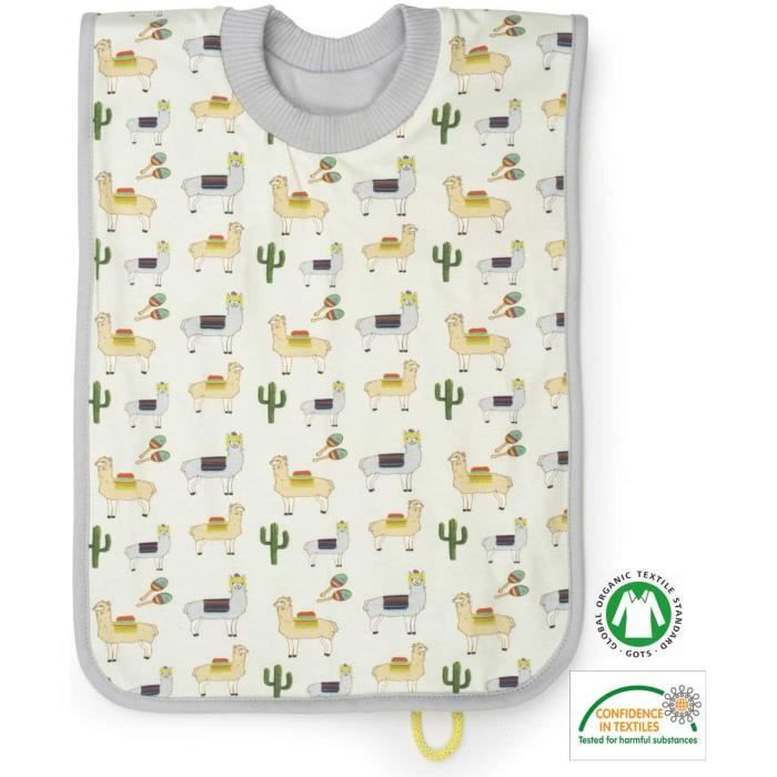 Le Repas De Bebe Grand Bavoir Maternelle Avec Elastique Bio Par Budhi Budha 2 En 1 Bavoir Bebe Et Serviette Table Enfan Cdiscount Puericulture Eveil Bebe