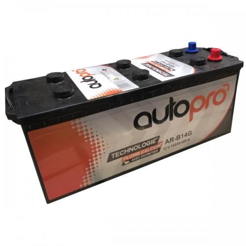 Batterie AUTOPRO 1ier prix AR-B14G 140AH 800 AMPS 513x185x223 +G