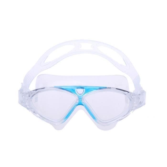 Lunette De Natation De Grand Monture Lunette De Piscine Lunettes Natation Anti Buee Lunette Piscine Adulte Etanche Boite Bleu Prix Pas Cher Cdiscount