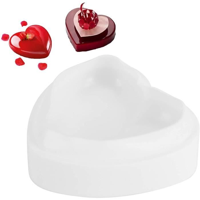 Moule Silicone Coquille 6 Trous - Pour Gâteaux Mousse, Chocolat, Savon, Bougies - Résistant Chaud/froid, Sans BPA