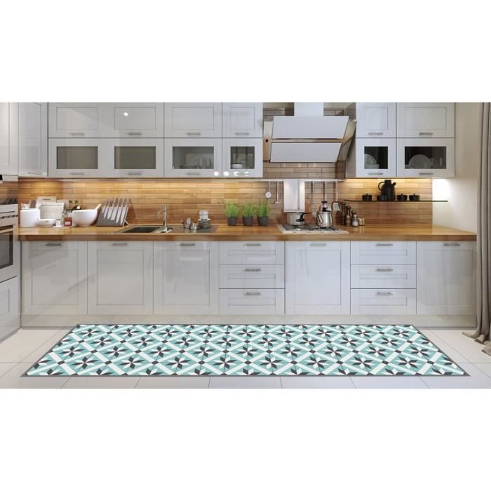 tapis de cuisine lavable en machine cuisine de tapis 52cm x 240cm anti acariens anti derapant tapis de conception cuisine achat vente tapis de cuisine cdiscount