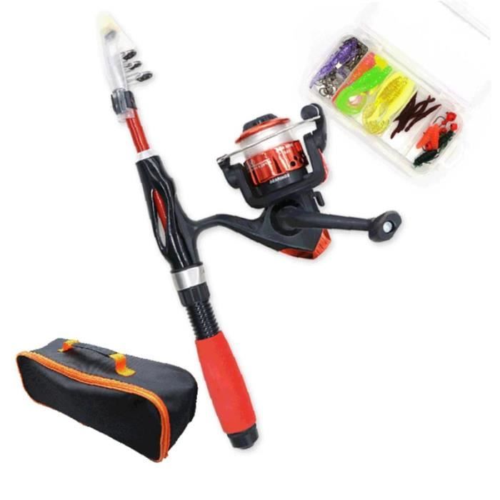 Canne à Pêche Pour Enfants Sougayilang, Canne à Pêche Télescopique