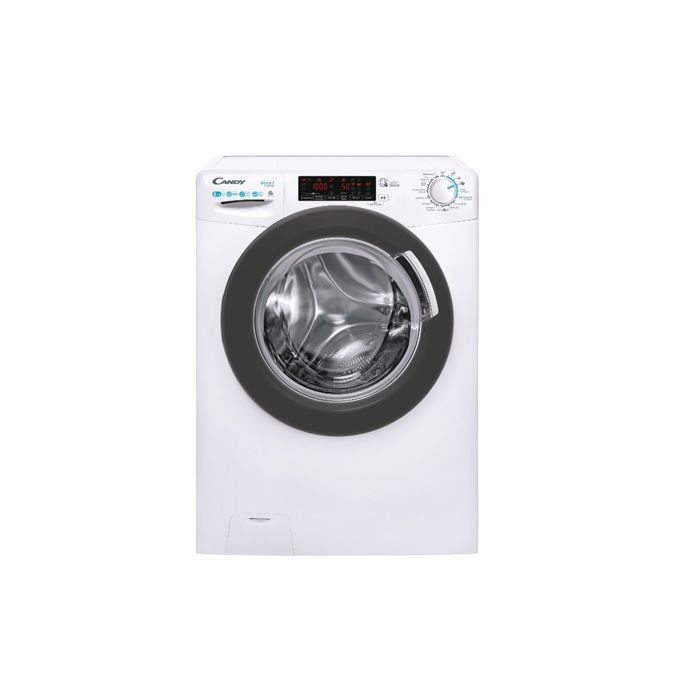 Candy Smart Inverter CSWS 485TWMREFR machine à laver avec sèche linge Pose libre Charge avant D - vue 5