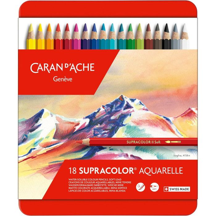 Pastel A La Cire Aquarellable Et Soluble A L Eau De Caran D Ache Qualite Reconnue Et Excellente Opacite Ref 34097 Achat Vente Peinture Aquarelle Pastel A La Cire Aquarellable Cdiscount