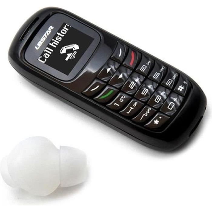 Téléphone portable CHANGM BM70 - Bluetooth - Noir - DAS faible - 800 mAh - Monobloc