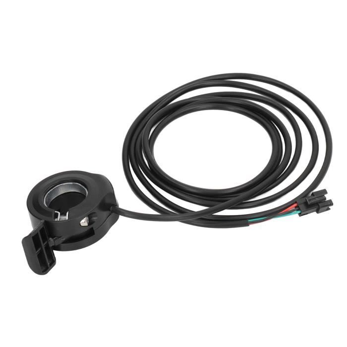 Accélérateur De Pouce Vélo Électrique - Compatible BBS01, BBS02, BBSHD | Installation Rapide Guidon Gauche/Droit