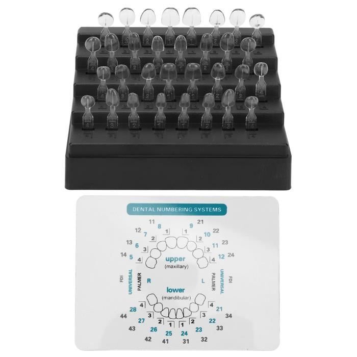 32 Placages Dentaires Résine - Facettes Pour Dents Antérieures, Kit Neuf