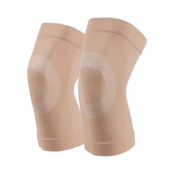 Genouillères De Compression Sport 2 Pièces - Soutien Rotulien Respirant Taille M (35-41cm)